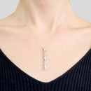 ペンダントトップ ネックレス スティック ツイスト メンズ レディース ユニセックス シルバー925 sp01-0031