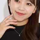 ネックレス レディース 1粒 ドロップ キュービックジルコニア ネックレス CZ sp2361