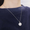 ネックレス ユニセックス サージカルステンレス 316L コインモチーフ ペンダント アンティークデザイン