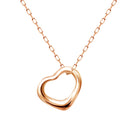 ネックレス レディース オープンハート K18 ゴールド sp56-0002