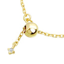 12誕生石 × ダイヤモンド チェーン リング 指輪 レディース sr03-0001