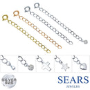 チェーン 延長 アジャスター ネックレスチェーン シルバー925 sv-ajs