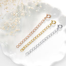 チェーン 延長 アジャスター ネックレスチェーン シルバー925 sv-ajs