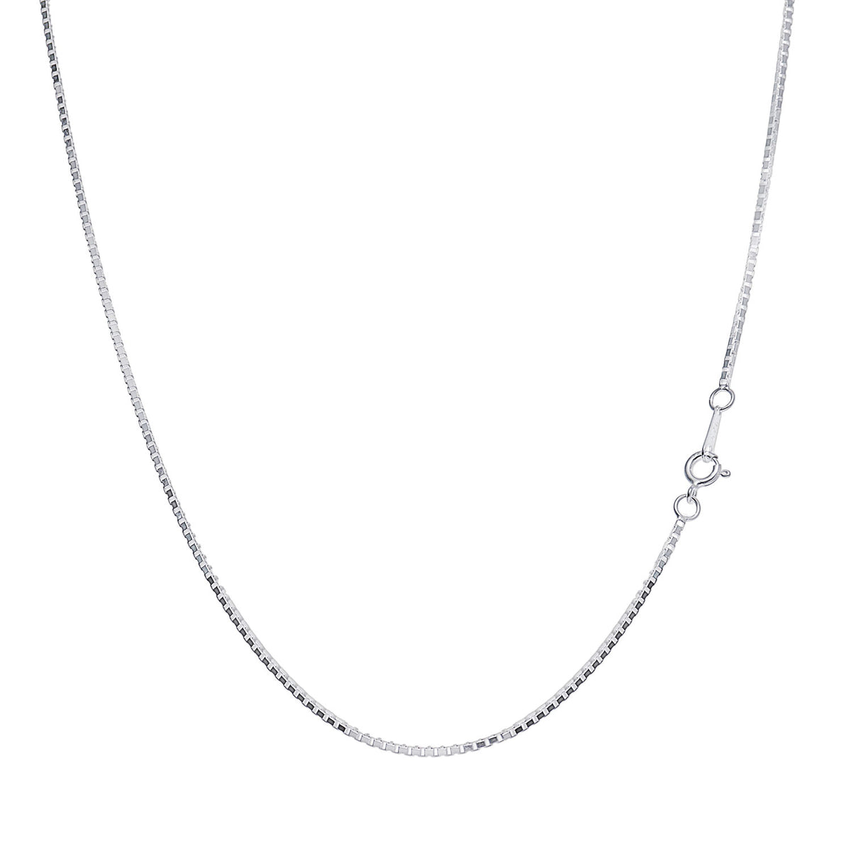 シルバー チェーン ネックレス ベネチアンチェーン 幅1.4mm