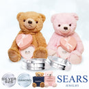 ペアリング リング 指輪 ダイヤ エタニティー クロス ペアリング テディベア ペア ショッパー付 プレゼント シアーズ tdt-01-p-s127