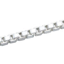 シルバー チェーン ネックレス ベネチアンチェーン 幅 0.9mm 長さ 40/45/50/55/60cm v90