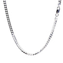 シルバー チェーン ネックレス SILVER 925 喜平4面カットチェーン 幅 4mm scd125