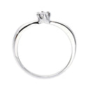 6本爪リング CZ プロポーズ 婚約指輪 プリザーブドフラワー 薔薇 ダイヤモンドローズ ボックス ギフトセット g-56-1218-31