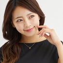 ネックレス レディース オープンハート プリザーブドフラワー ローズ 薔薇 ボックス ギフトセット p6127-1218