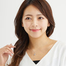 ネックレス レディース 猫 ネコ ねこ エンジェルキャット 誕生石 ダイヤモンド s-171