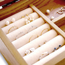 ジュエリーボックス 木製 宝石箱 アクセサリー ネックレス リング ピアス 収納 大容量 s98-0001