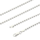 シアーズ ボール チェーン ネックレス シルバー sv 925 幅 2.5mm 