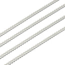 シアーズ 喜平 カット無し チェーン ネックレス シルバー sv 925 幅 4.4mm 