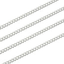 シアーズ 喜平 カット無し チェーン ネックレス シルバー sv 925 幅 2.7mm 