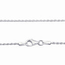 シルバー チェーン ネックレス カットフレンチチェーン 幅1.4mm 長さ 40/45/50/55/60cm sfr30