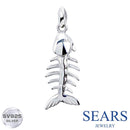 ペンダントトップ ネックレス トップ ハワイアンジュエリー フィッシュボーン メンズ レディース ユニセックス シルバー925 sp01-0018