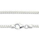 フランコ チェーン ネックレス シルバー sv 925 幅 2.6mm