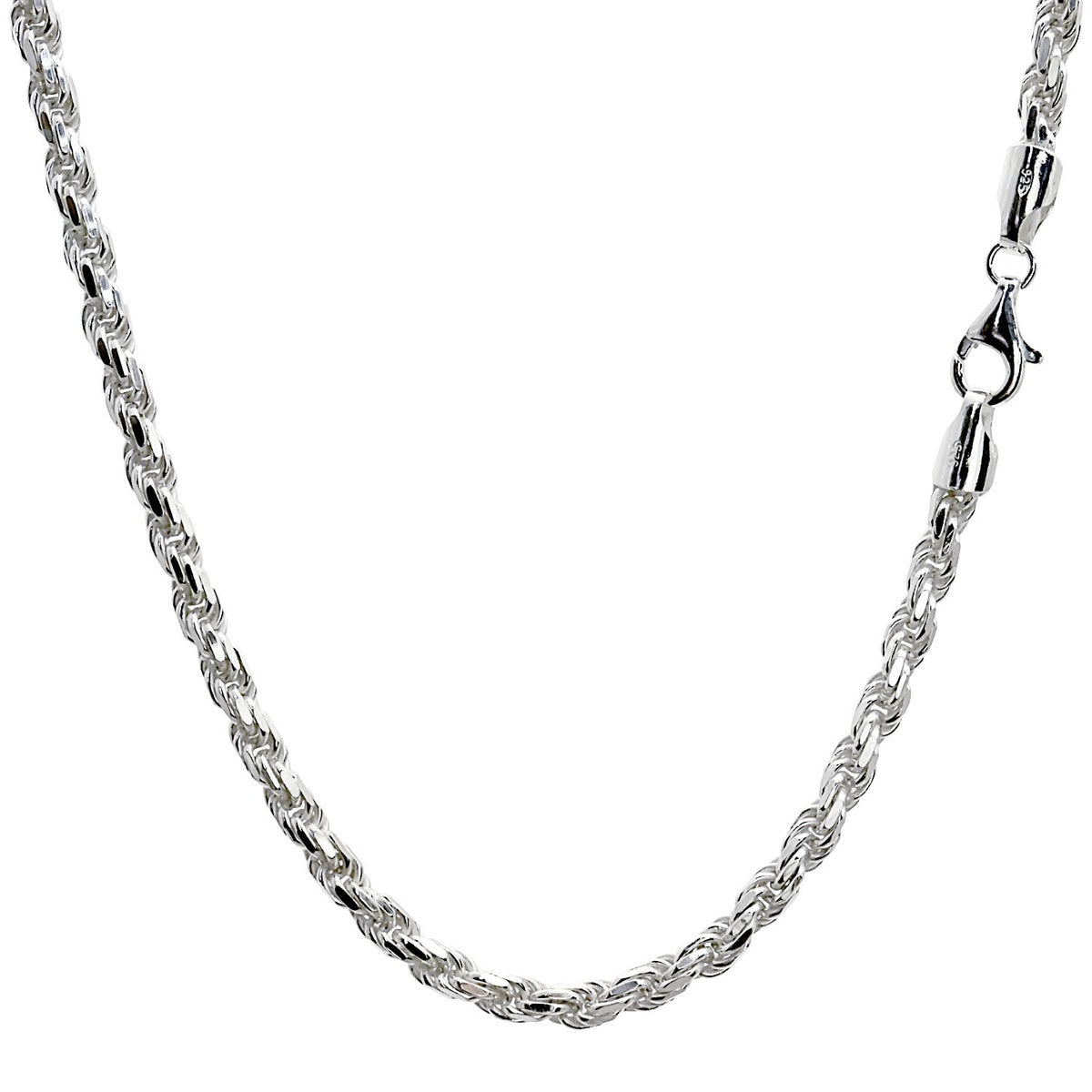 【国内発送】チェーンシェイプ CZ リング/925シルバー Hip Hop Classic Cz Cuban Prong Ring Gold Silver Color Iced
