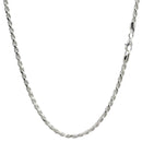 カットフレンチ チェーン ネックレス シルバー sv 925 幅 3.3mm sfr70