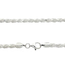 シアーズ カットフレンチ チェーン ネックレス シルバー sv 925 幅 3.8mm 