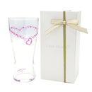 ビアグラス カラーチェンジ 色が変わるタンブラー クリスタル付 誕生石グラス sh84-0002