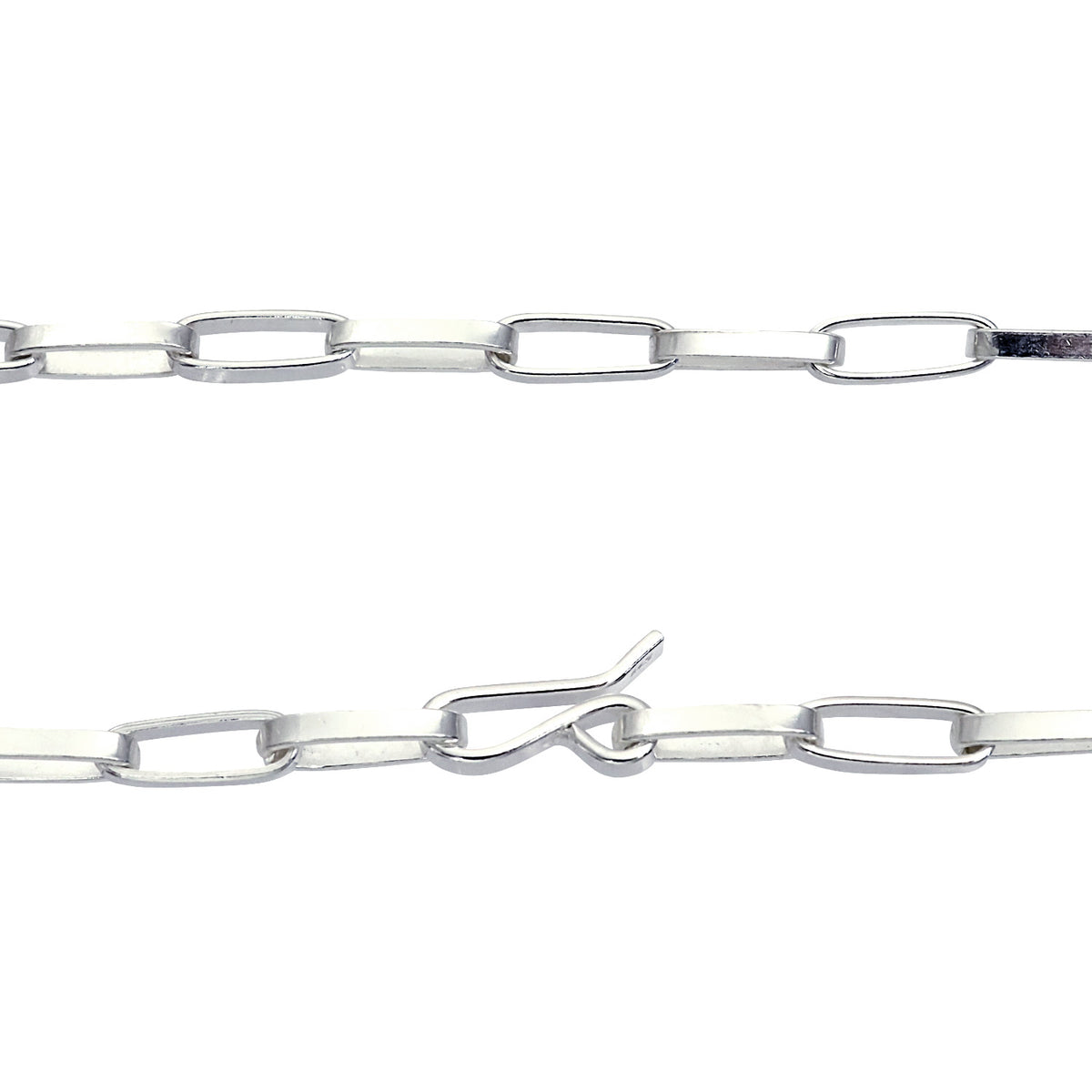 ホピ チェーン ネックレス シルバー sv 925 幅 3.3mm