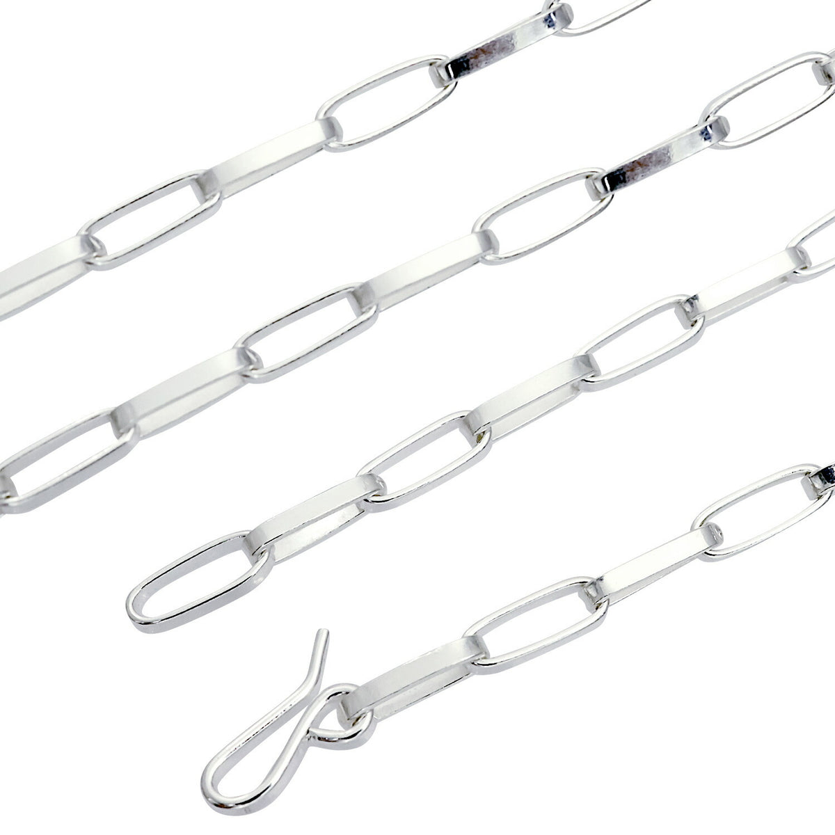 ホピチェーン　925　美品　約60センチ ホピ チェーン ネックレス シルバー sv 925 幅 3.3mm