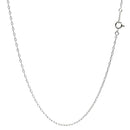 長あずき チェーン ネックレス シルバー sv 925 幅 1.5mm slcl40