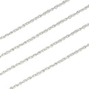 シアーズ ロープ チェーン ネックレス シルバー sv 925 幅 1.8mm 