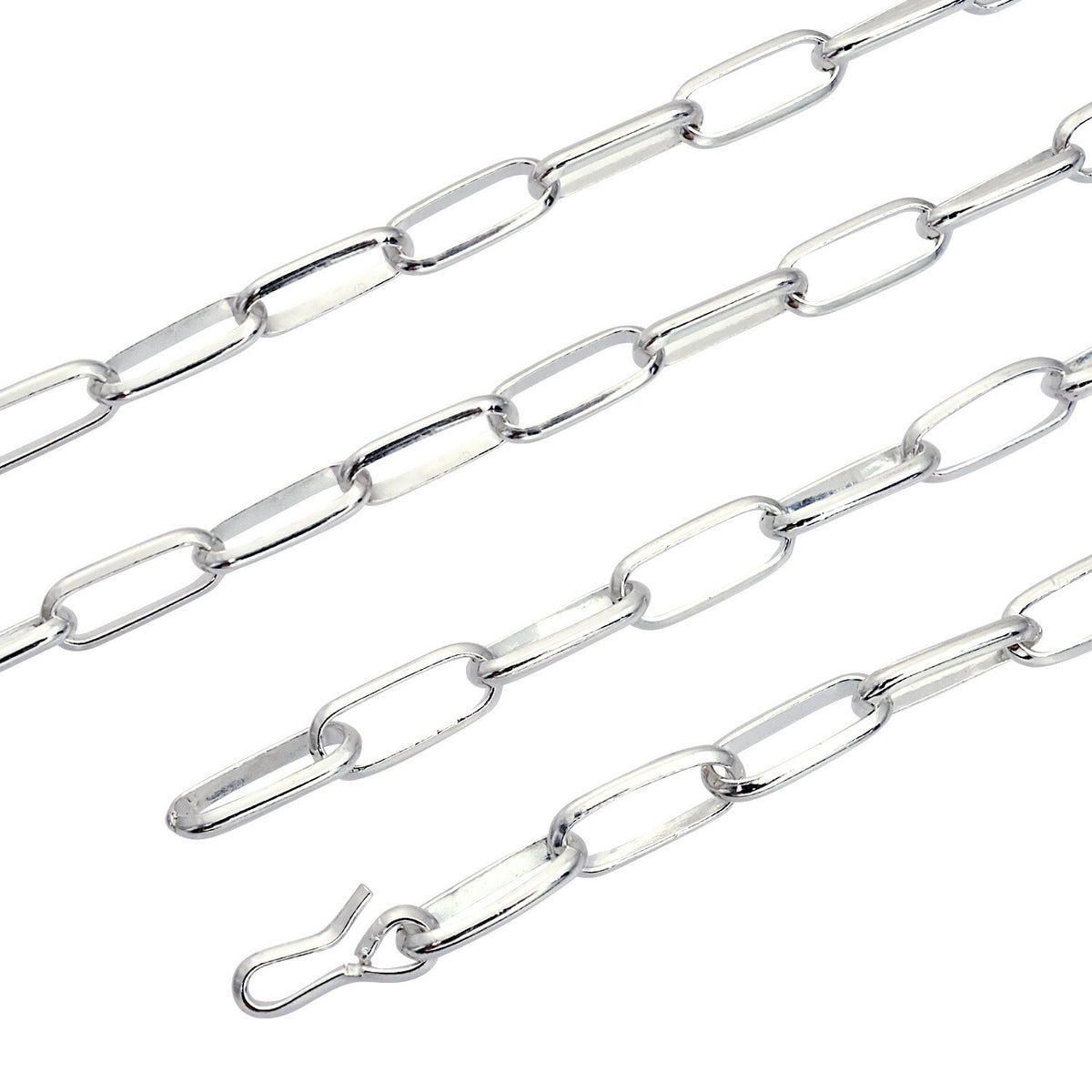 ナバホ チェーン ネックレス シルバー sv 925 幅 5.5mm