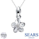 ペンダントトップ プルメリア トップのみ メンズ レディース シルバー925 sp01-0007