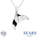 ペンダントトップ ホエールテール トップのみ メンズ レディース シルバー925 sp01-0011