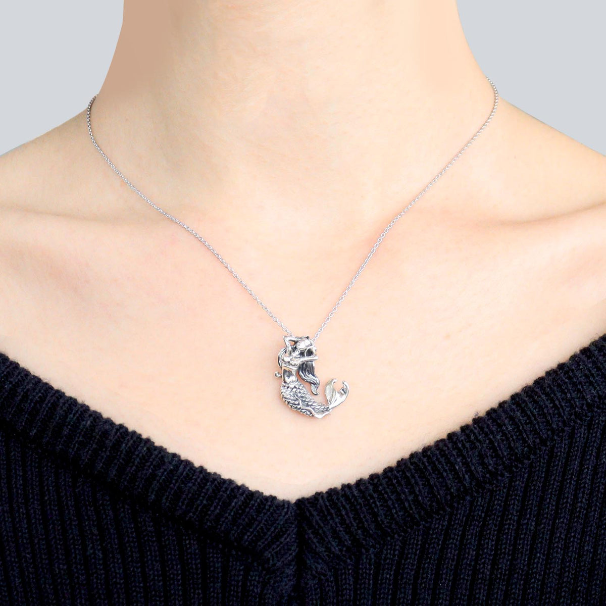 クッシュマン　シルバー 人魚 ペンダントトップ クッシュマン シルバー 人魚 ペンダントトップ CUSHMAN