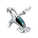 ペンダントトップ ネックレス トップ ハワイアンジュエリー アザラシ シェル メンズ レディース ユニセックス シルバー925 sp01-0017