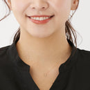 ネックレス ハート レディース K10 ゴールド WG YG PG ダイヤモンド 0.01ct sp51-0003