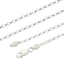 シアーズ ロール チェーン ネックレス シルバー sv 925 幅 2.3mm 