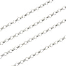 シアーズ ロール チェーン ネックレス シルバー sv 925 幅 2.3mm 