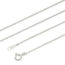 シアーズ 角甲丸 チェーン ネックレス シルバー sv 925 幅 1.2mm 