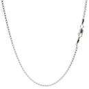 角甲丸 チェーン ネックレス シルバー sv 925 幅 2.0mm srlq200