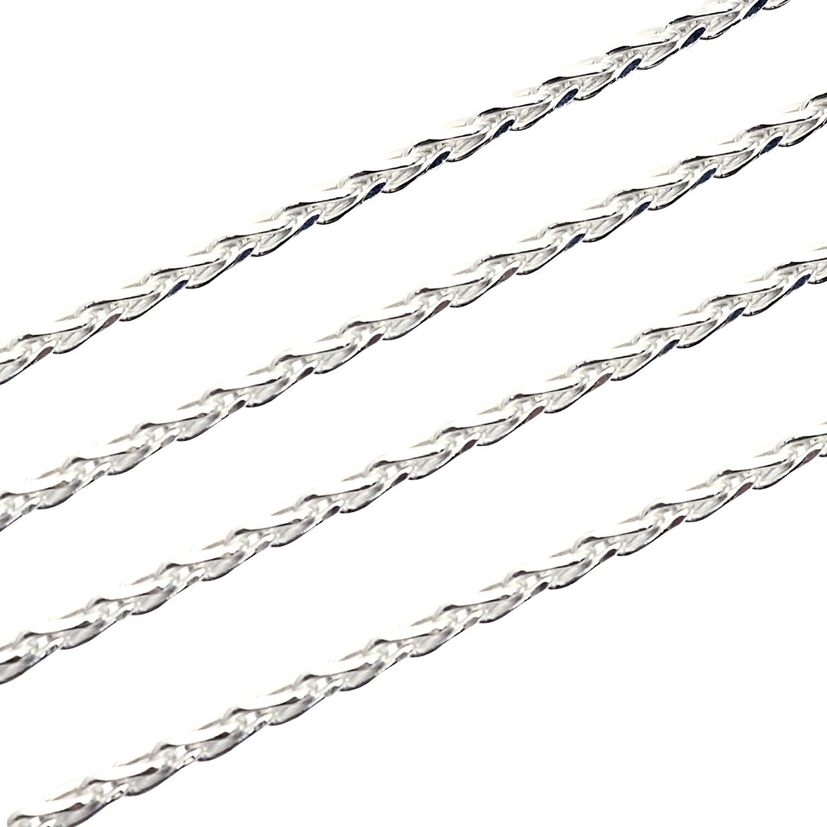 シルバー925 スピガチェーン ネックレス 60cm チェーンネックレス シルバー ペンダントチェーンのみ スピガ