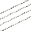 スピガ チェーン ネックレス シルバー sv 925 幅 2.0mm