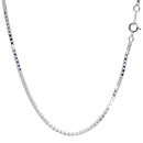 ベネチアン チェーン ネックレス シルバー sv 925 幅 1.8mm