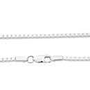 ベネチアン チェーン ネックレス シルバー sv 925 幅 2.7mm