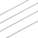 ベネチアン チェーン ネックレス シルバー sv 925 幅 0.7mm